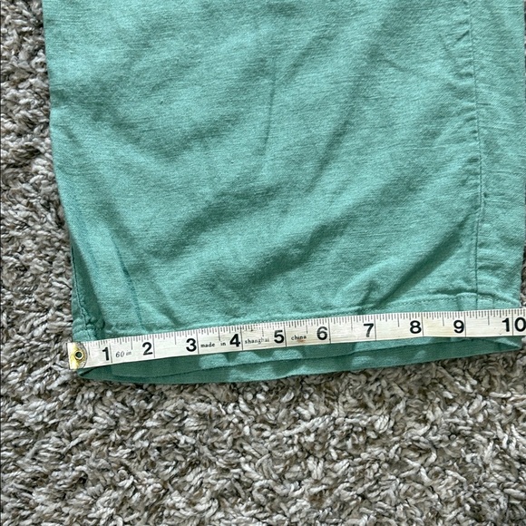GAP Sage Green Linen Trousers Size M - Picture 6 of 9